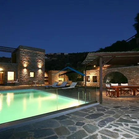 Villa Ailiea With A Swimming Pool And Fantastic Sea View Near Ioulis