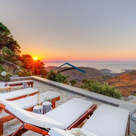Ailiea With A Swimming Pool And Fantastic Sea View Near Ioulis